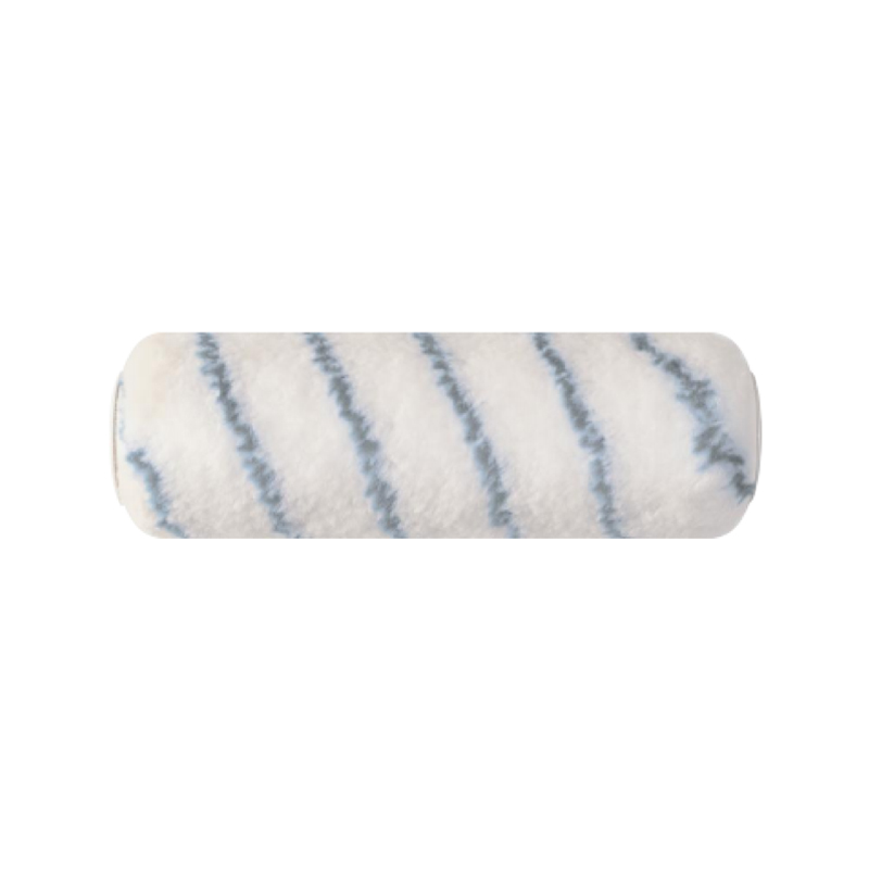 Grå stripe vevd nylon (polyamid) rulledeksel